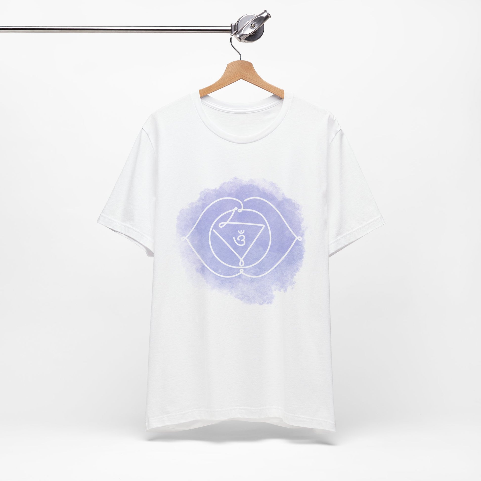  Inkasis Ajna Chakra t-shirt made for Europe, emphasizing the third eye symbol for clarity, intuition, and higher knowledge.