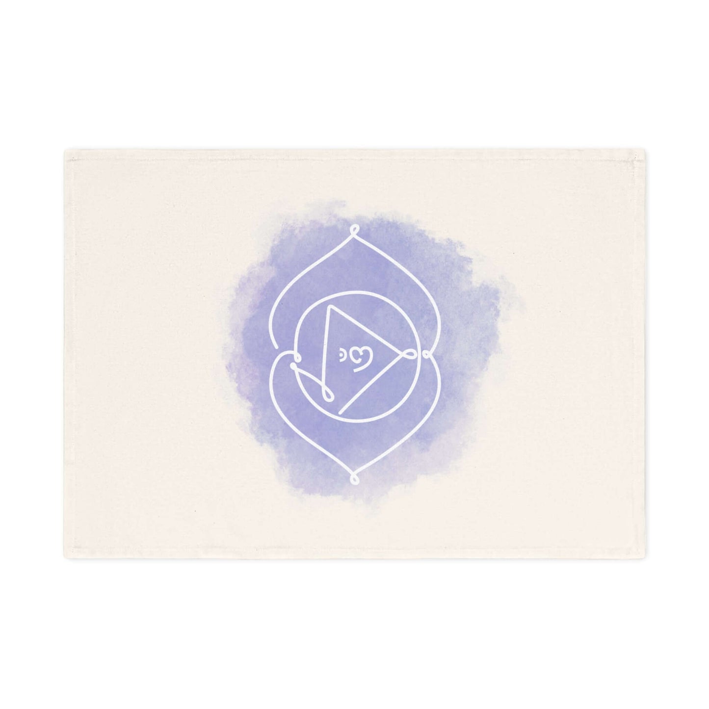 Eco-friendly Ajna Chakra towel with intuitive energy design, crafted for mindful kitchen routines.